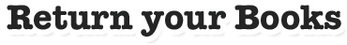 Returning Your Books