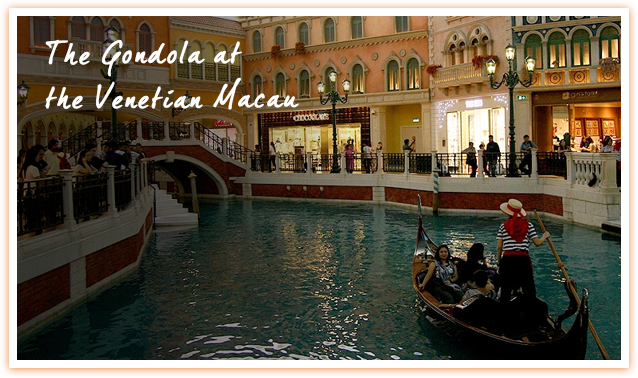 The Gondola at the Venetian Macau