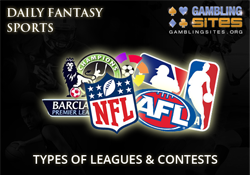 Types of Fantasy Leagues & Contests